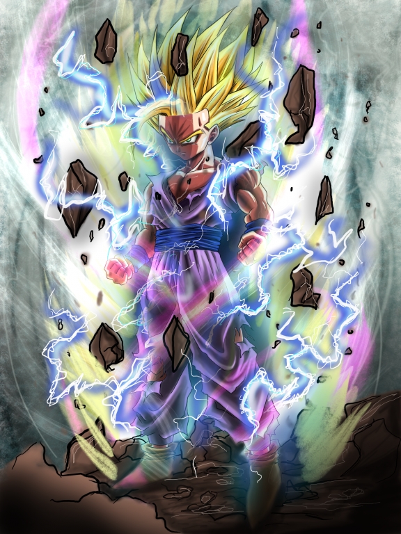 Dragon Ball Z - Gohan SSJ 2 - FanArt