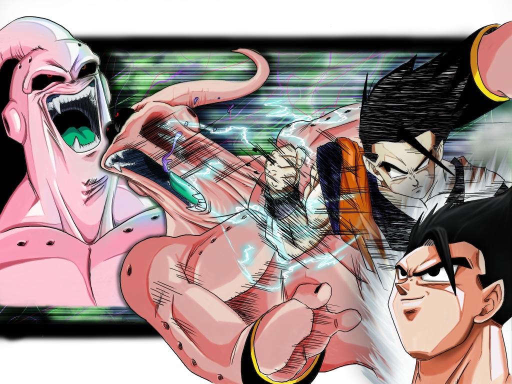 Dragon Ball Z - Mystic Gohan Tribute FanArt
