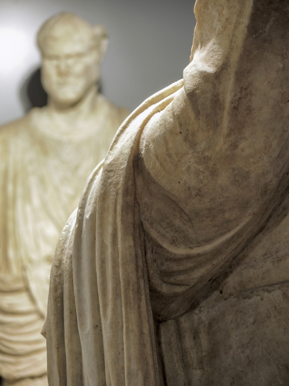 Statue all'Antiquarium