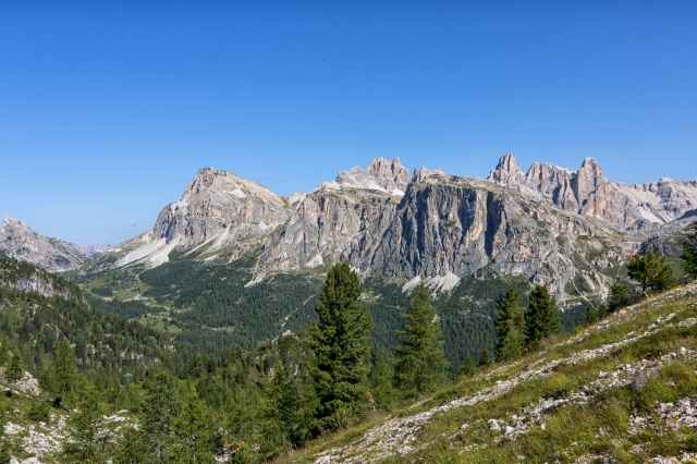 Paesaggio delle dolomiti