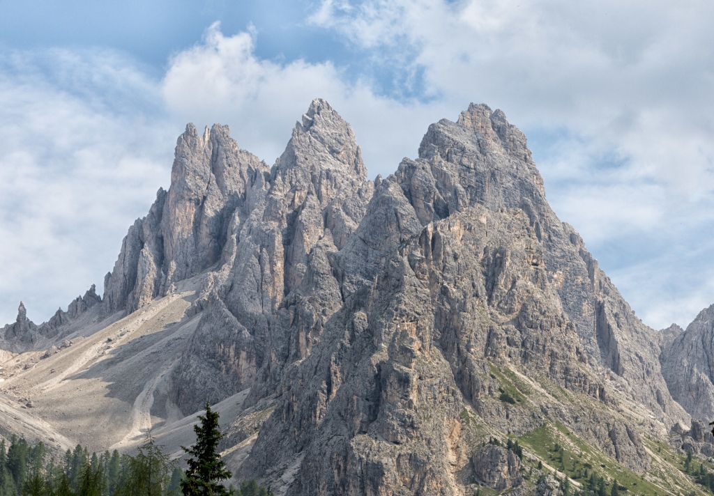 Paesaggio delle dolomiti