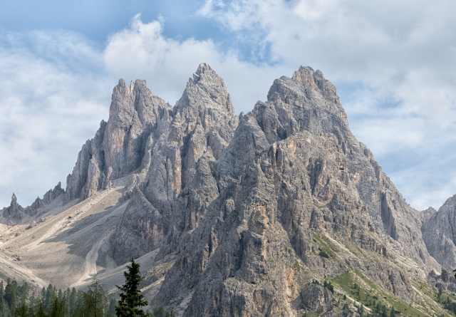 Paesaggio delle dolomiti