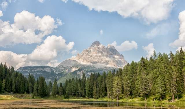 Paesaggio delle dolomiti