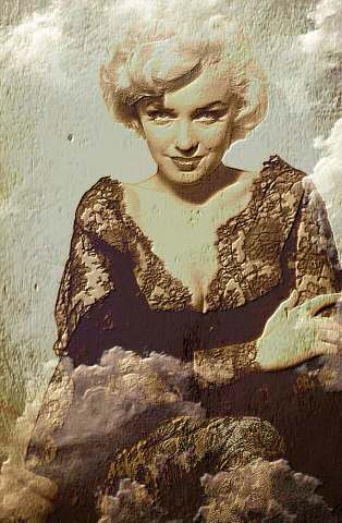 Marilyn Monroe magnetic glance