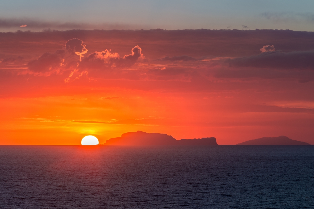 Capri al tramonto