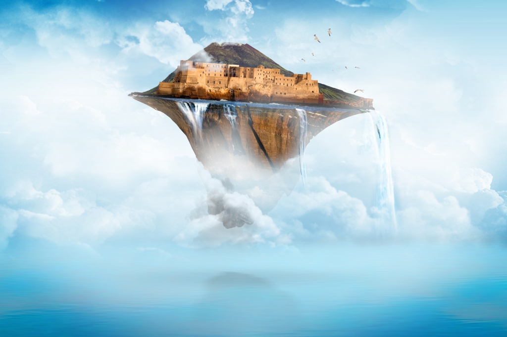 Panorama immaginario di Napoli