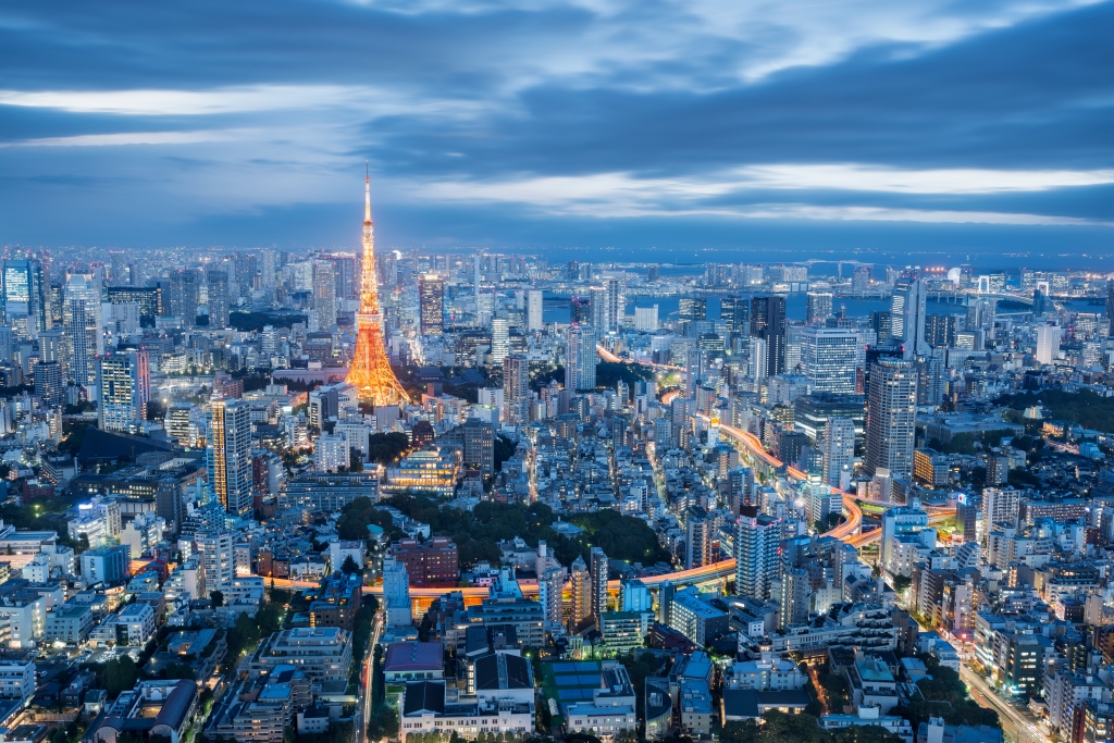 Storm over Tokyo