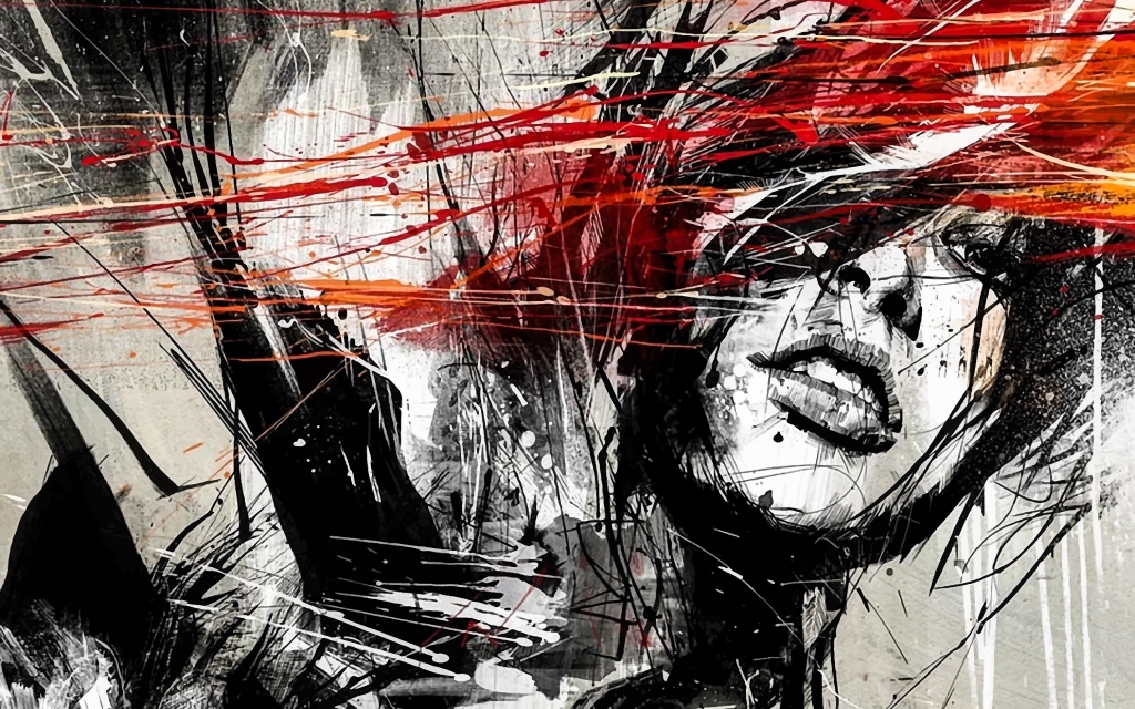 Abstract face