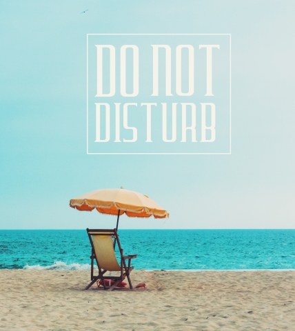 DO NOT DISTURB