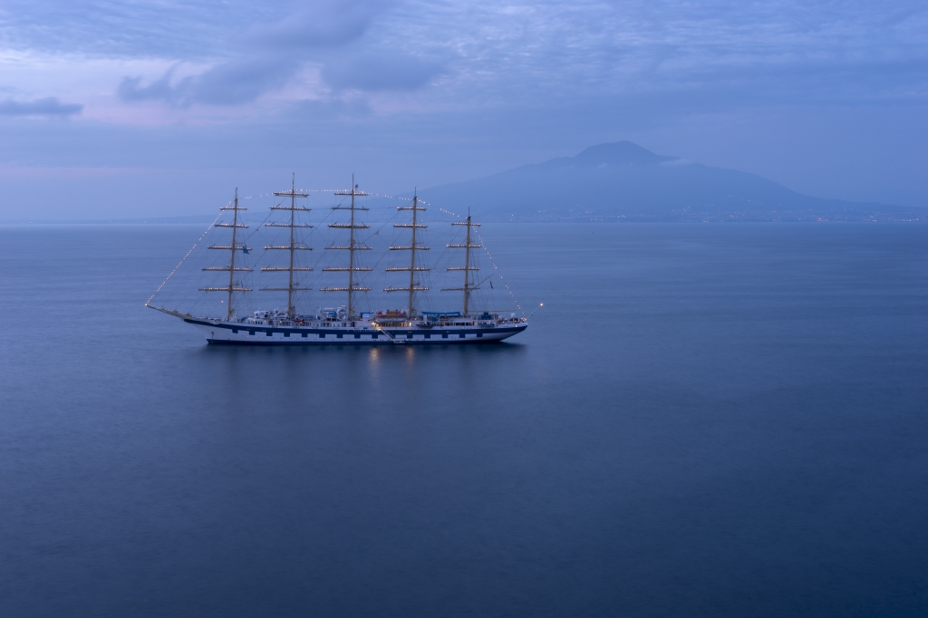 Veliero nel golfo di Sorrento