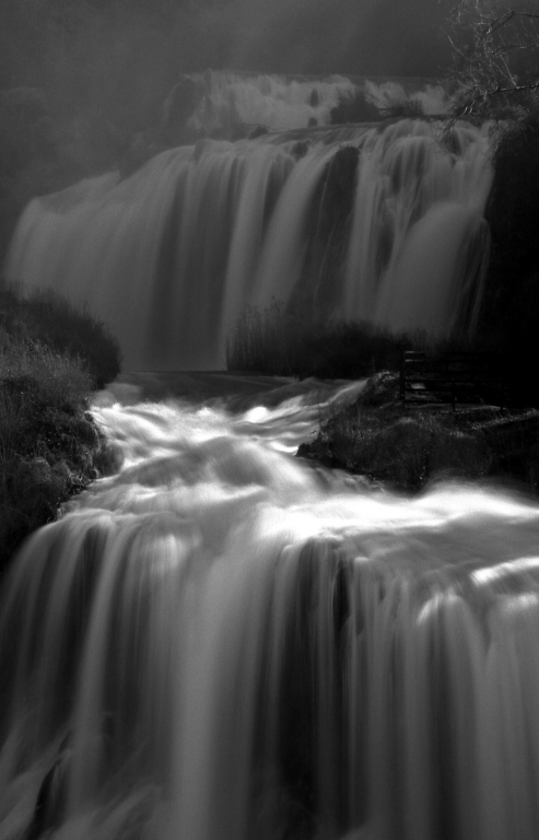 Waterfalls in central Italy