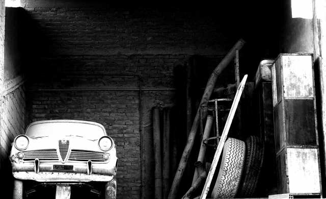 Auto in soffitta