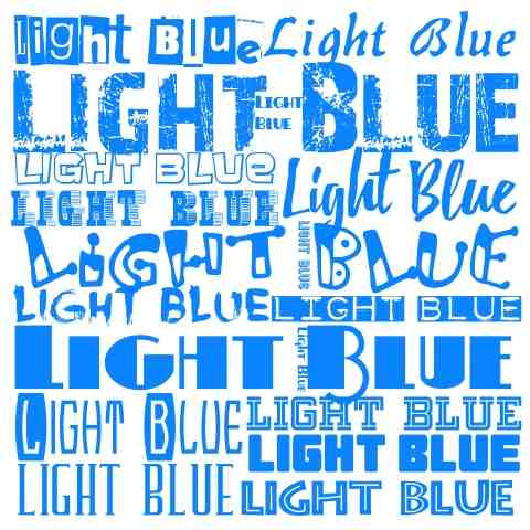 light blue