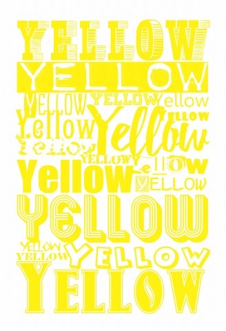 yellow