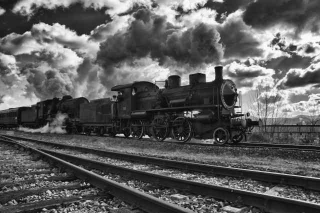 IL TRENO A VAPORE