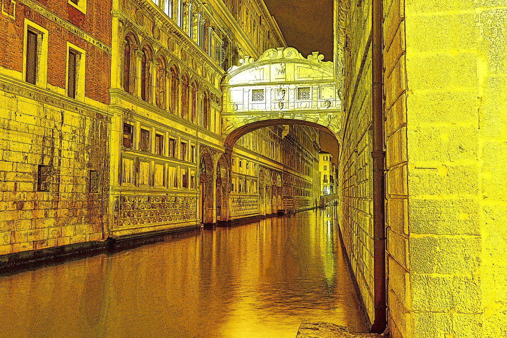 Venezia, Ponte dei Sospiri.