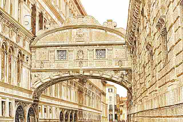 Venezia, Ponte dei Sospiri.