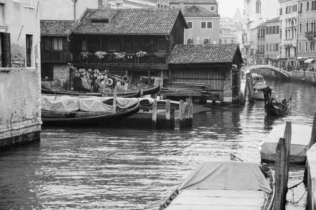 venezia in bianco e nero