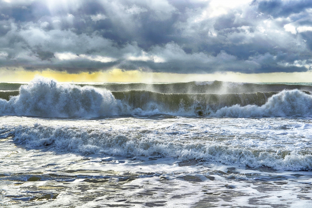 Mare in tempesta.