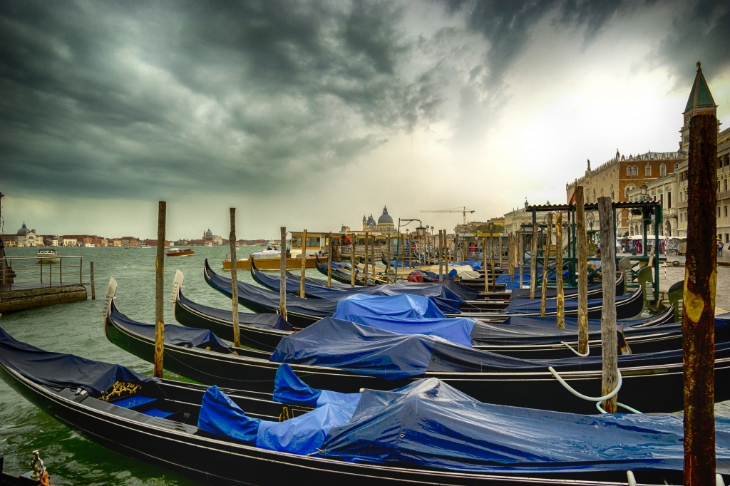 Venezia una giornata uggiosa