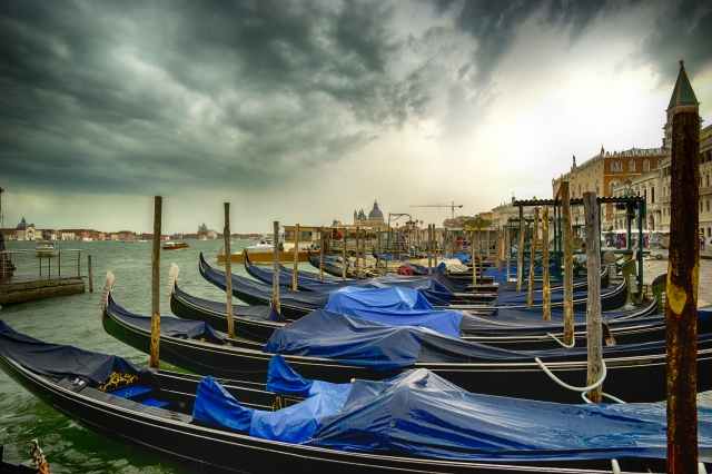 Venezia una giornata uggiosa