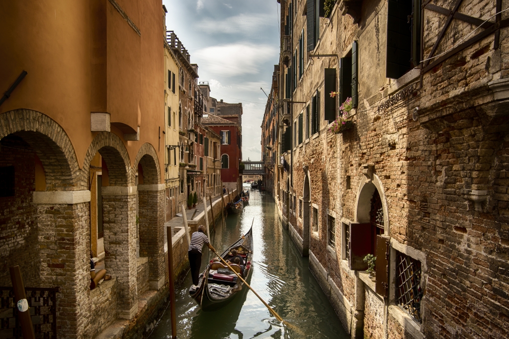 A passeggio in gondola
