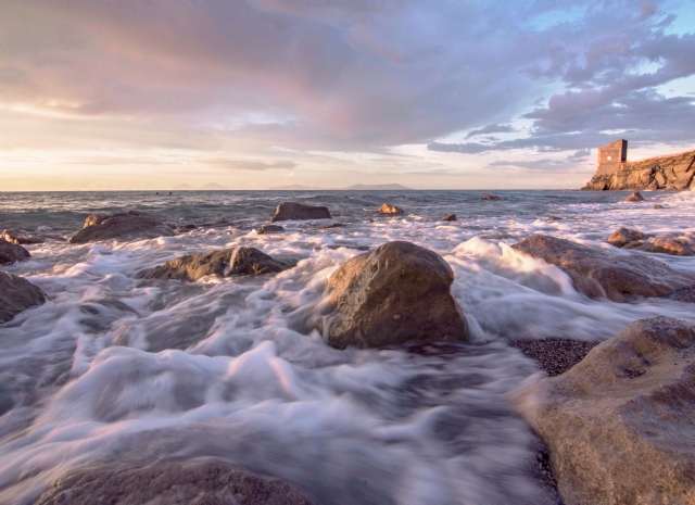 Punti di vista al tramonto