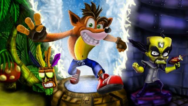 Crash Bandicoot N.Sane Trilogy Disegno digitale
