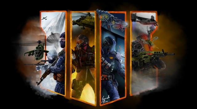 Call Of Duty Black Ops 4 disegno digitale