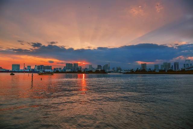 Tokyo, tramonto a Odaiba · marbas1