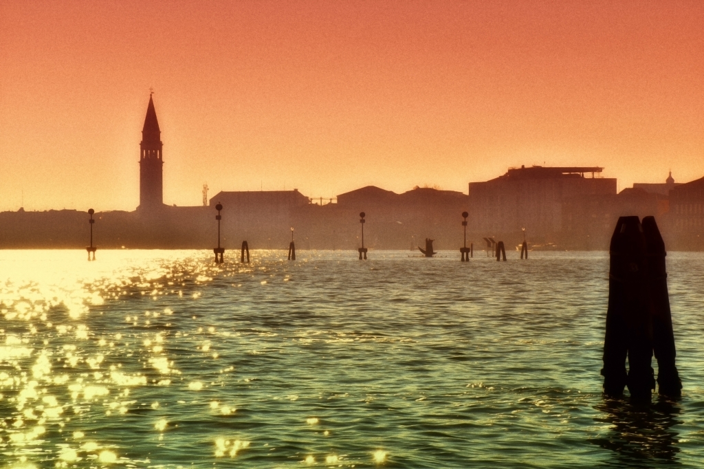 Tramonto sulla laguna