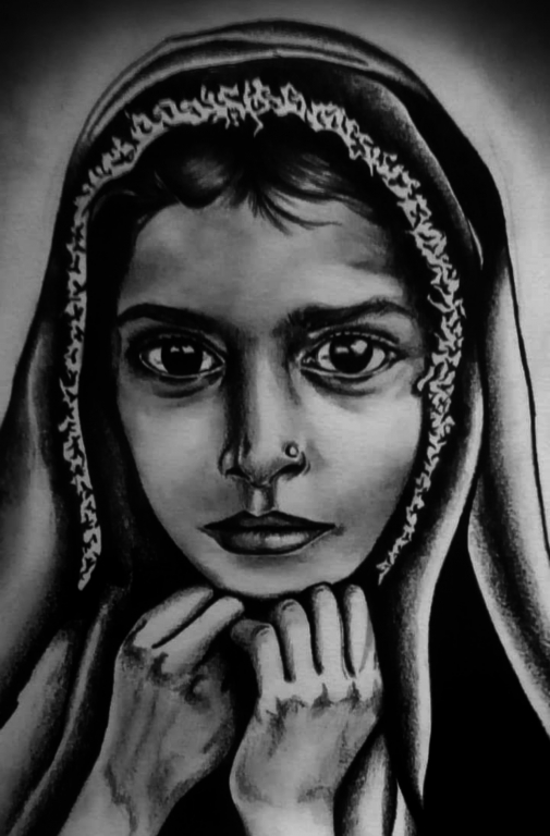 Sguardo di bambina