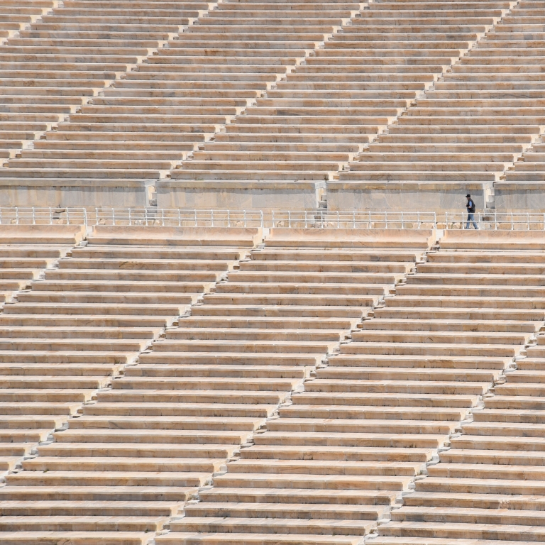 Q stairs and stripes