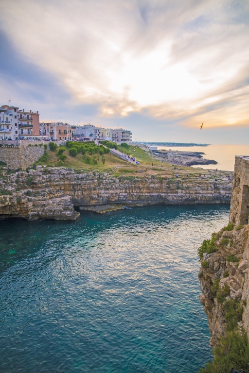 Polignano al tramonto