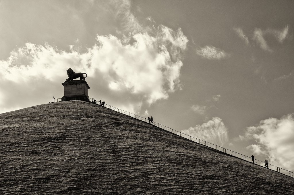 La collina del leone di Waterloo