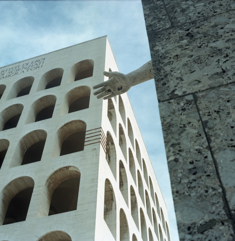 Palazzo della civiltà italiana ... a people of artists, saints,