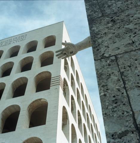 Palazzo della civiltà italiana ... a people of artists, saints,