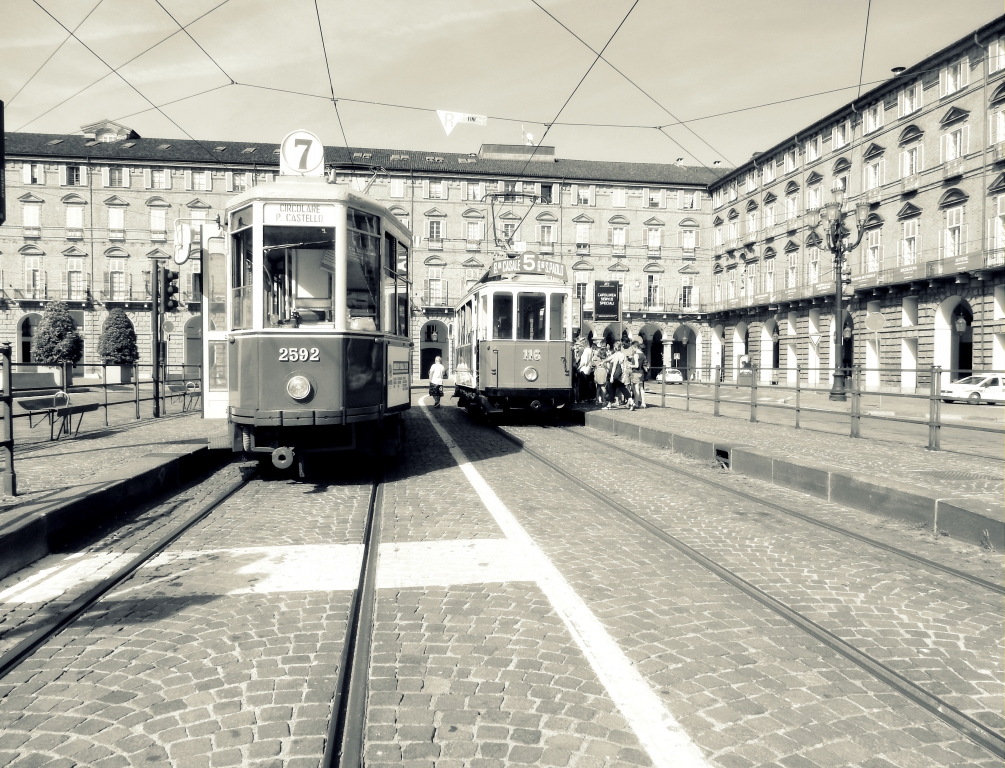 tram storici a Torino