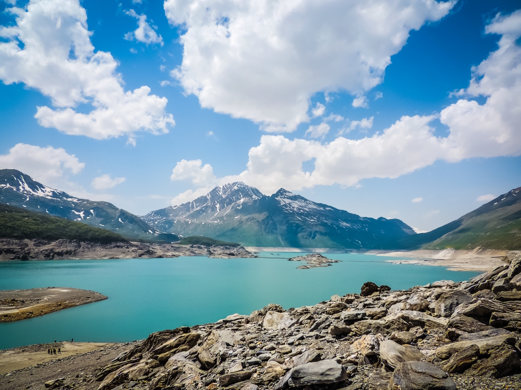 NUVOLE SUL LAGO DEL MONCENISIO