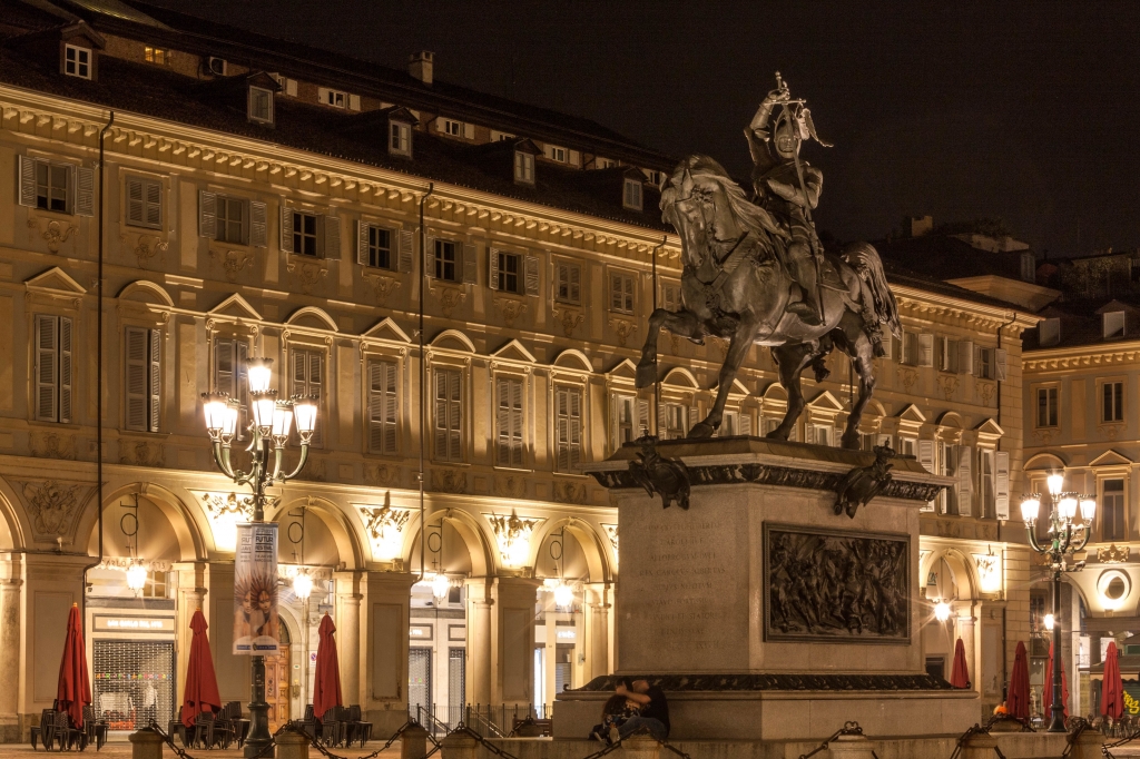 Monumento equestre in piazza San Carlo