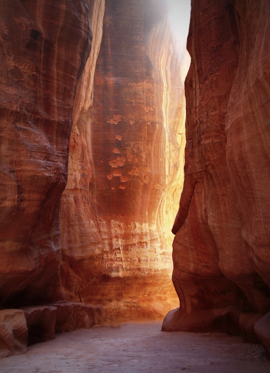 Sulla via per Petra.
