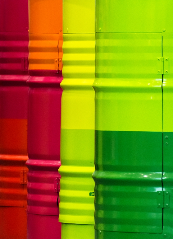 Bidoni colorati