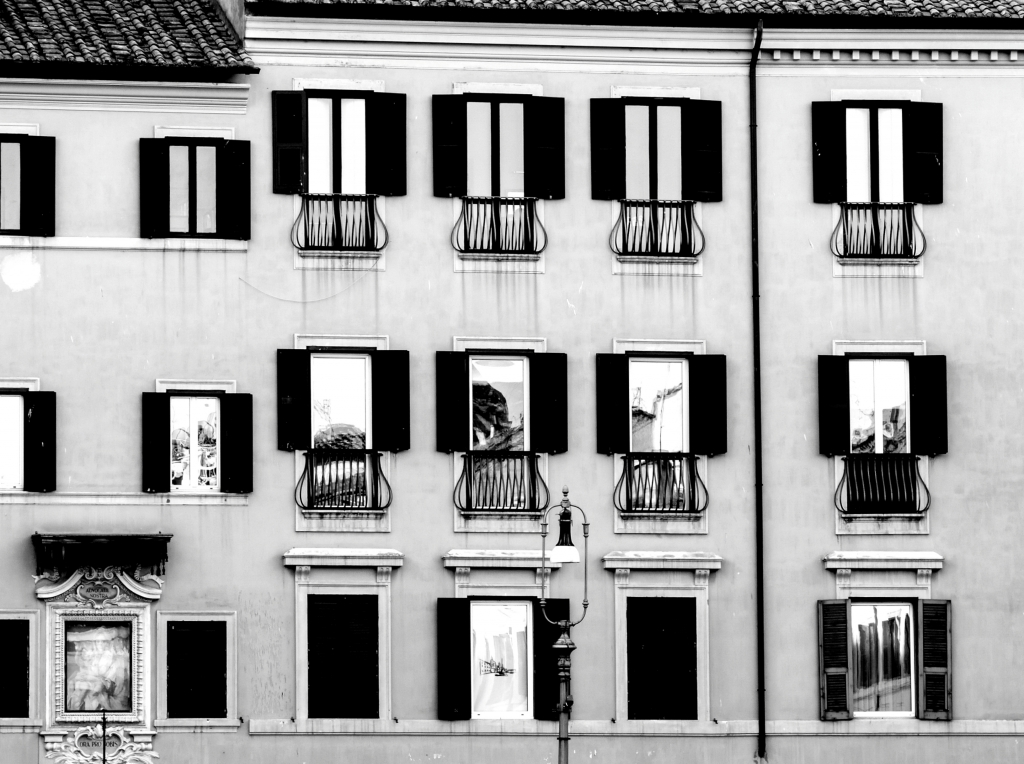 Le finestre di Piazza Navona