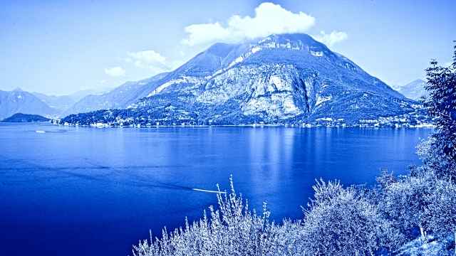 Paesaggio in blu