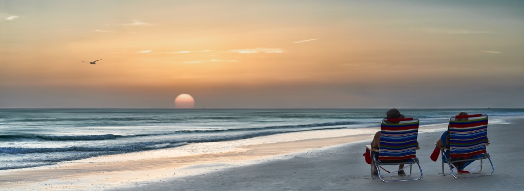 Sunset On Holmes Beach
