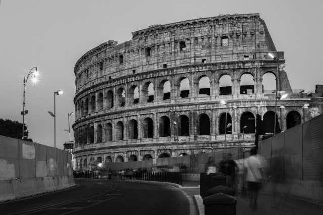 Camminando verso il Colosseo