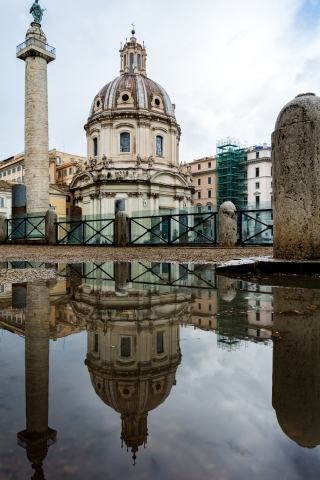 Roma, Chiesa di Santa Maria di Loreto a Piazza Venezia.