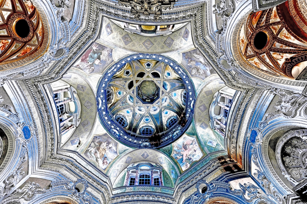 Cupola alla Reggia di Venaria.