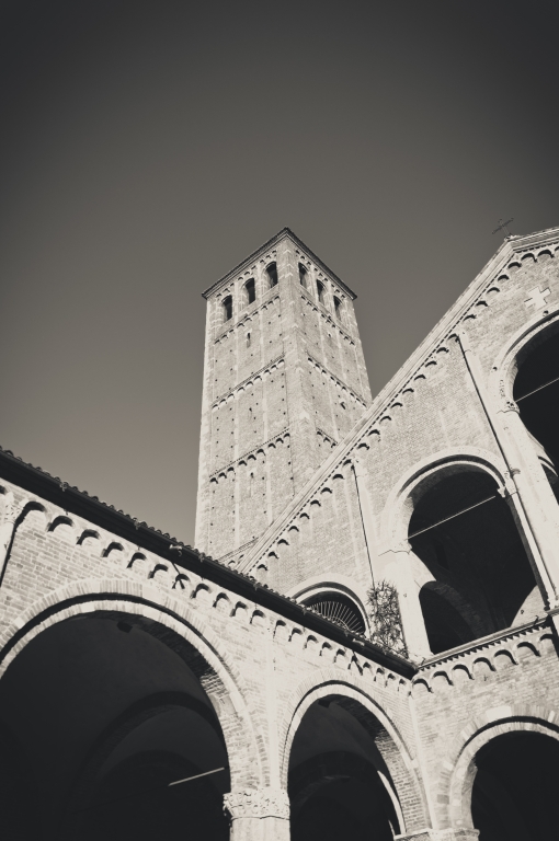 Basilica di Sant'Ambrogio nel centro di Milano