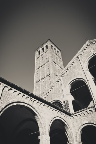 Basilica di Sant'Ambrogio nel centro di Milano